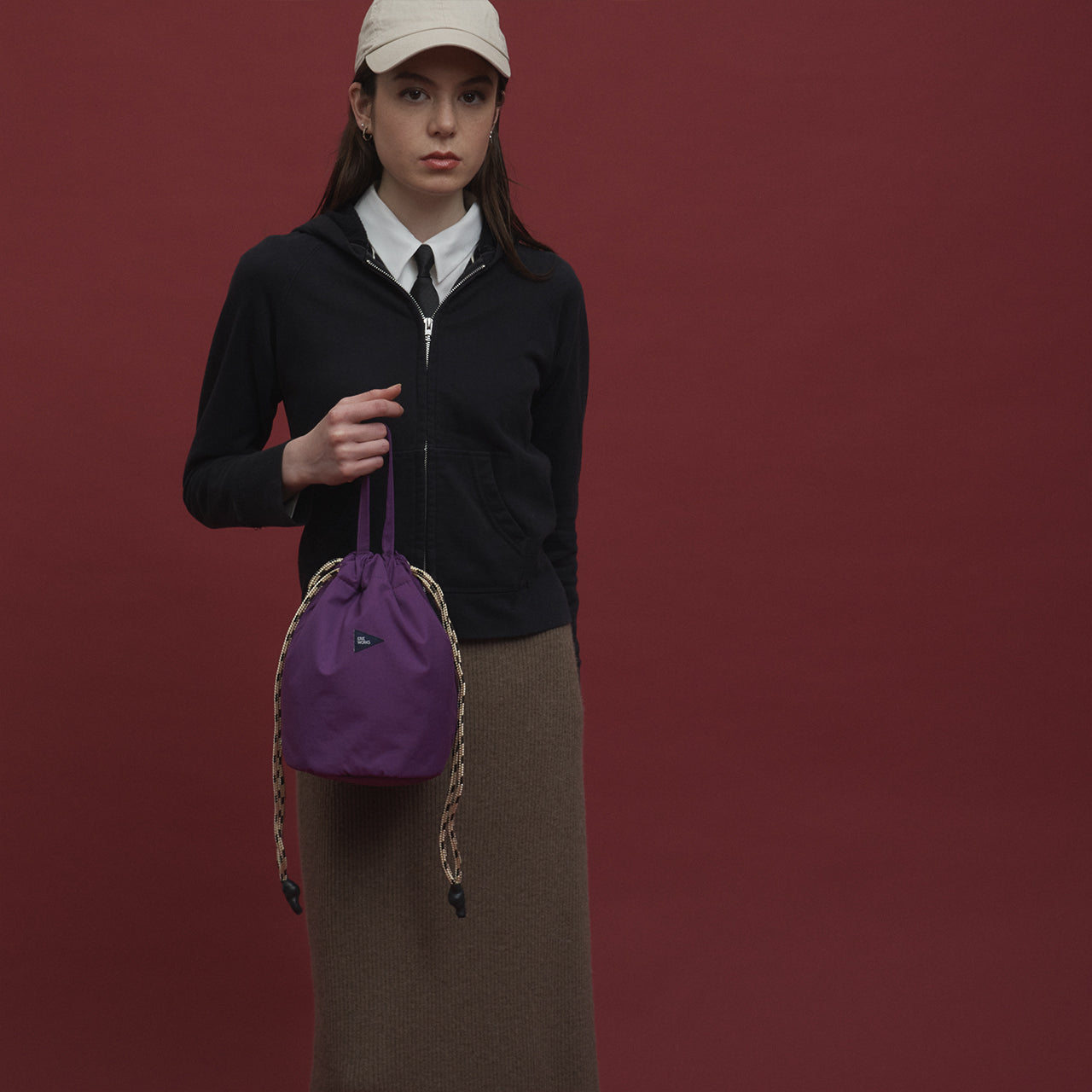 natalie ナタリー ハンドバッグ 巾着 erieworks エリーワークス
